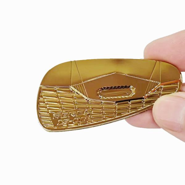 High End Nickel Silver Metal Signs Professional Manufacturing for Electroplated Logos