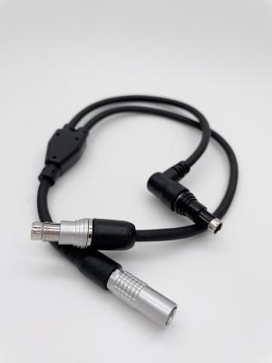 Black 4 Pin Lemo Cable To Fischer 4 Pin 7 Pin For BNVD AVINS Night Vision Battery