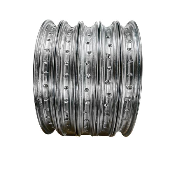 High Strength Silver Motorcycle Rims For Southeast Asia And South America