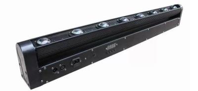 High Brightness LED Wall Washer Light , 8 Eyes 8X10W DMX Moving Led Wall Light Bar