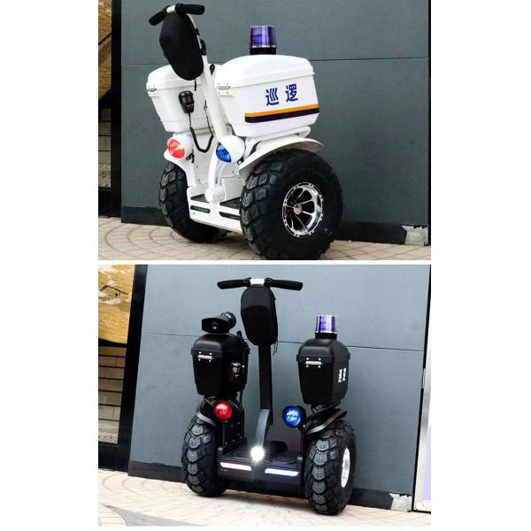 Upgrade Your Patrol with Angelol 20-Inch Fat Tire Two-Wheel Self-Balance Electric Chariot