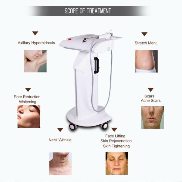 машина RF Microneedle перевозчика угорь 64pins частичная