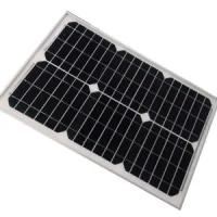 Painel solar monocristalino de 30 W Bi painéis solares para carregamento de baterias de 12 V fora da rede