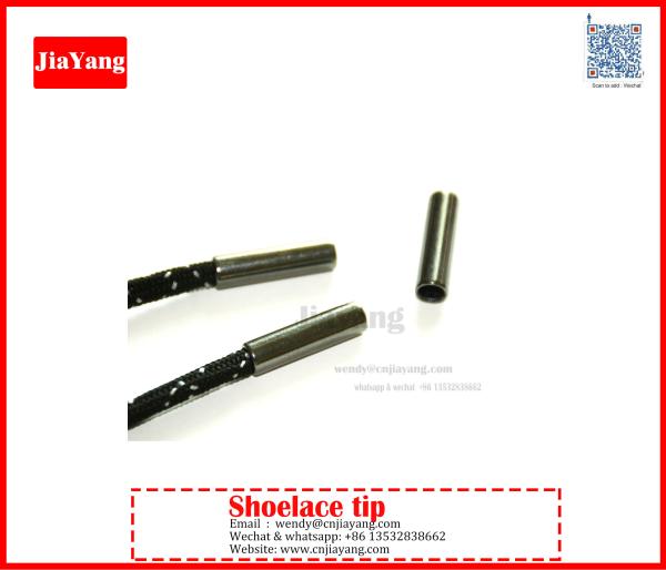 Jiayang 25mm Metal  Cylinder Aaglets For Rope