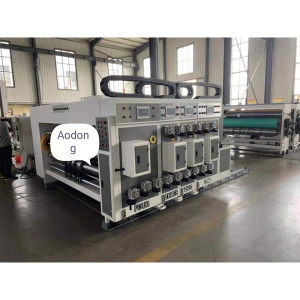 Lleve la impresora de Flexo del color del Edger 2 200PCS/Min Low Maintenance