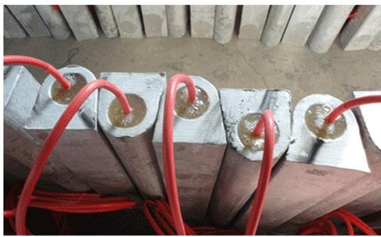 Special Type Sacrificial Magnesium Alloy Anodes