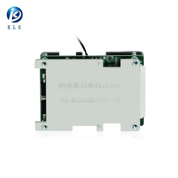 16S 30A 18650 Lithium Protection Board BMS: PCB pour Li-ion/Lipo 16-Cell Pack avec fonction d'équilibrage et module de protection du chargeur