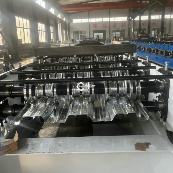 YX1000 0,3-1,2 мм стальной профильной рулочной формовочной машины 380VAC для рынка Турции