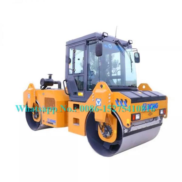 Tandem Road Construction Machinery Vibratory Road Roller 8000KG 1680mm Drum Width