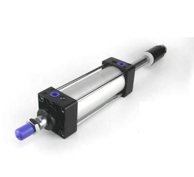 Automotive Welding Aluminum Air Cylinder / Double Acting Pneumatic Cylinder