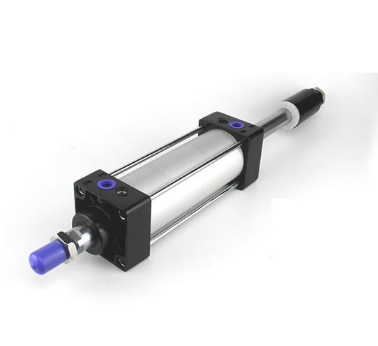 Automotive Welding Aluminum Air Cylinder / Double Acting Pneumatic Cylinder