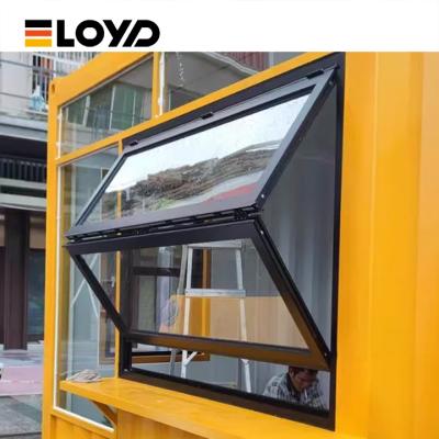 Aluminum Folding Window with Double Tempered Glass