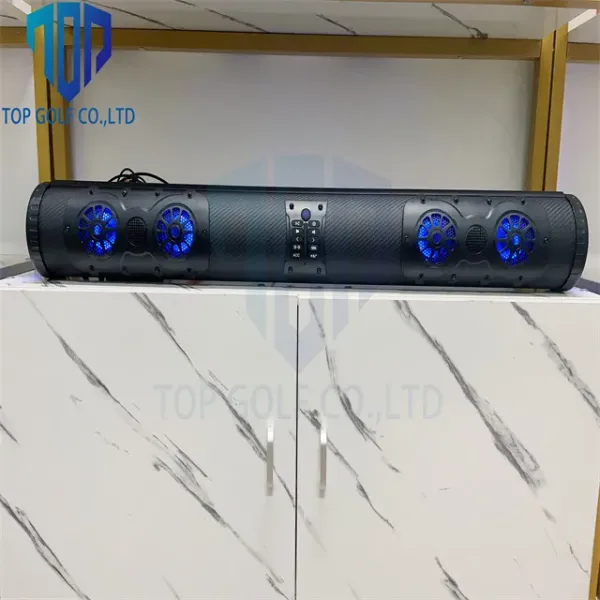 Dual Woofers & RGB LED Lights Bluetooth 27