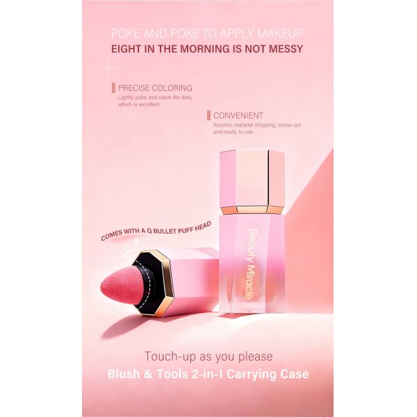 Wholesale Logo Free Multi Functional Cosmetics Makeup Moisturizing Matte Liquid Blush