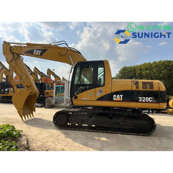 Japan Original Used Cat 320CL Crawler Excavator 20 Ton Caterpillar 320 Cl With Big Discount