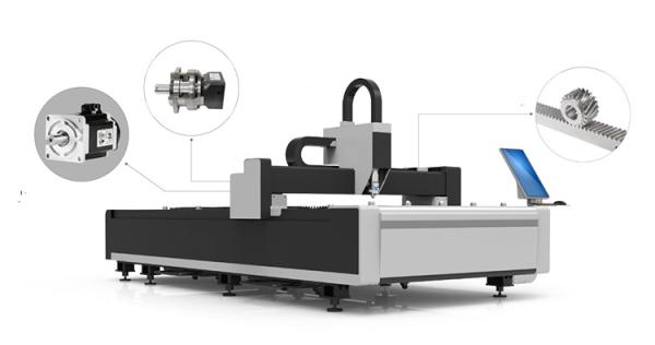 Raycus 1080nm 3000W Fiber Laser Cutter For Aluminum Pipe And Tube