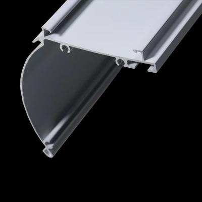 Aluminum Alloy 6063 Blind Top Head Rail Cover Aluminum Powder Coated