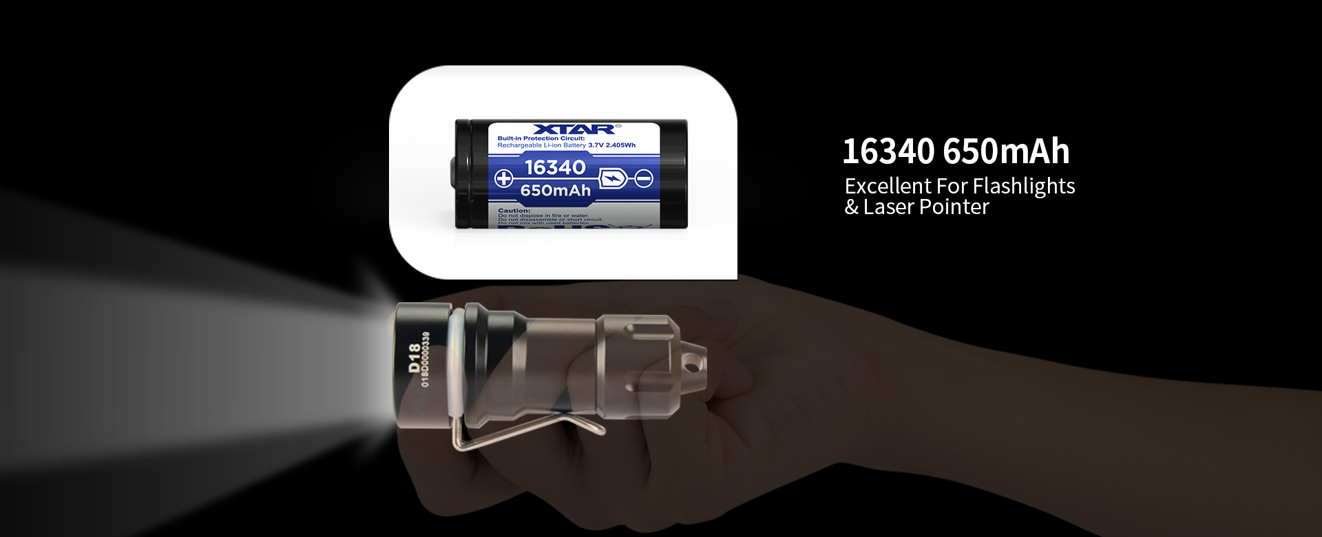 Long Life 800 Cycles 3.7V Output 650mAh Capacity Recorder Batteries for High-Tech Devices