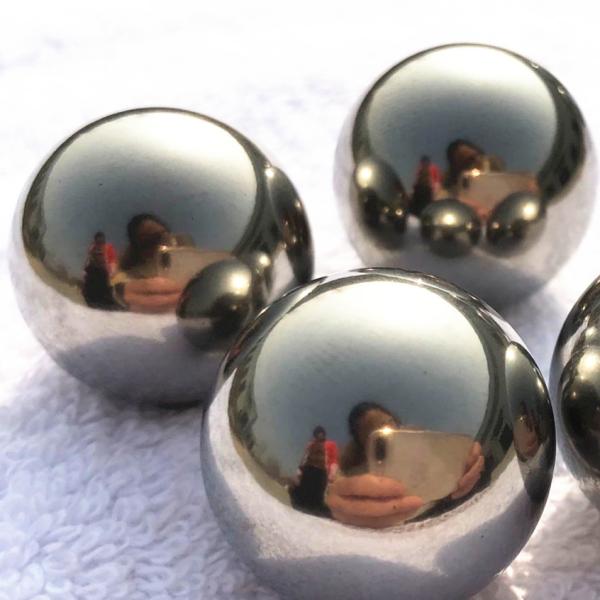 50 MM 70 MM Solid Hardened Steel Balls , 50.8 MM Round Steel Balls 7.82g/Cm3