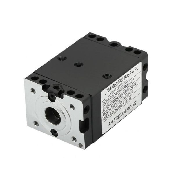 Moog Servo Valve Electro-Hydraulic Proportional Flow Control Valve with 25cm Nominal Diameter Low Noise Less than 70 dB(A) and 36 Operating Temperature