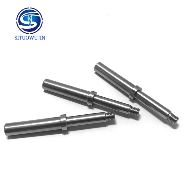 Custom 303 Stainless Steel CNC Machined M4 Adjusting Screw Rod with Customized Length for Precision Adjustments