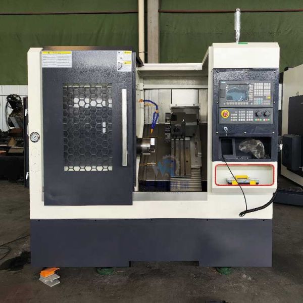 Slant Bed Tck40 Hydraulic Chuck Cnc Turning Lathe Machine
