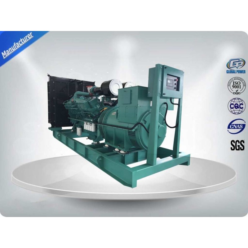 Cummins Open Diesel Generator Water Cool Genset 1005Kw With Copper Bar / PMG​
