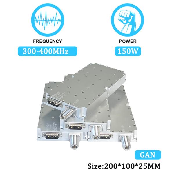 150W 300-400MHz PA Power Amplifier Signal Blocking Device Anti Drone Fpv Uav Drones Module with GAN and Isolation Protector