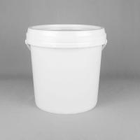 Material dos PP/HDPE cor branca de 5 cubetas plásticas do galão