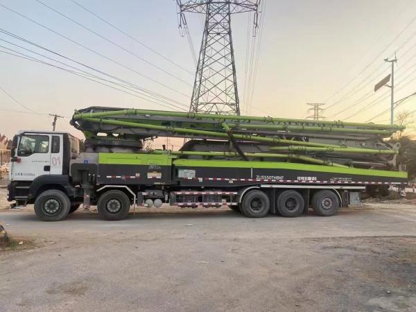 Équipement de remorque pour pompes à béton de 70m 12Mpa pour les autoroutes