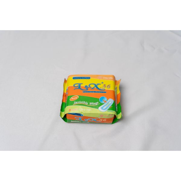 Flavor Customizable Sanitary Pads for Personalized Comfort
