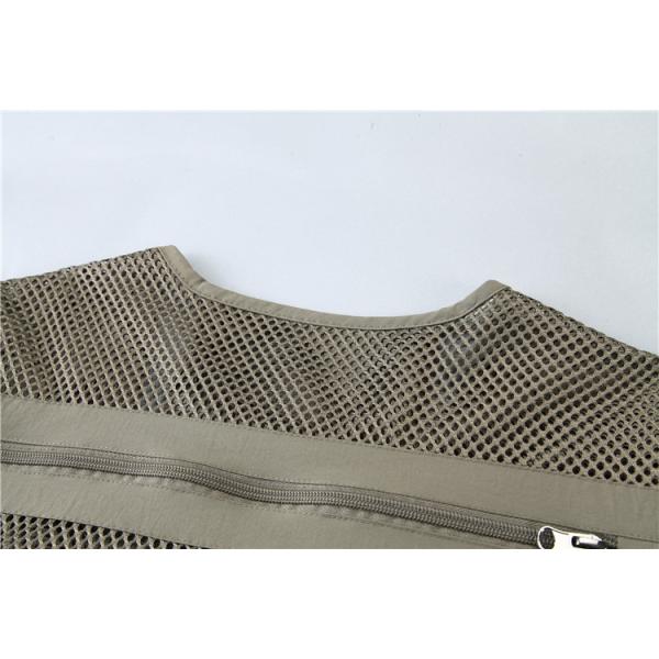 Diseñador de verano Casual Biker Multi-pocket Mesh Utility Respirante Pesca sin mangas Tamaño más chalecos y chalecos para hombres