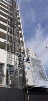 Elevador biselado del alzamiento de la construcción del motor de la caja de cambios, CE Buck Hoist Elevator