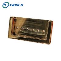 As peças de bronze do CNC da precisão fizeram à máquina o polonês do espelho dos acessórios da guitarra