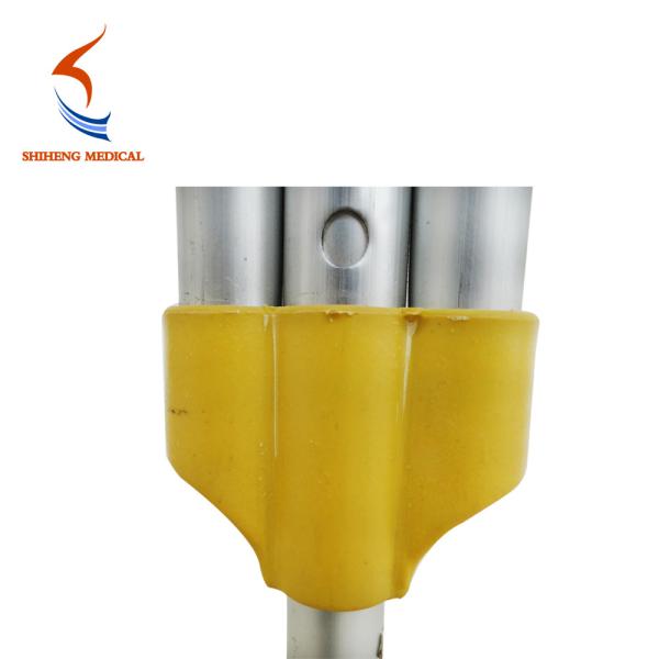 New type good design silver adjustable aluminium crutch for sale
