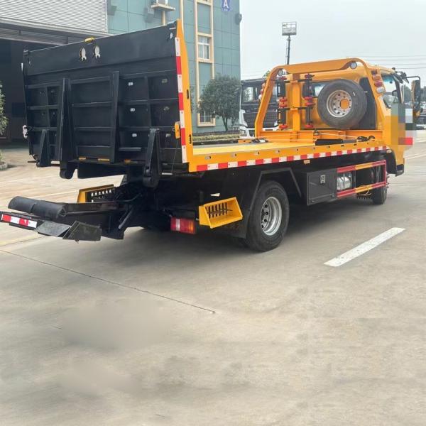 Carrosserie de dépanneuse 5-6 tonnes   Couche de finition pour camion de remorquage de sauvetage   l'équipement ci-dessus   Assistance routière jusqu'à la remorque