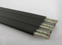 O cobre estanhado do revestimento de PVC encalhou o × Unshielded 28AWG do cabo liso 300V 105℃ UL2651 10F