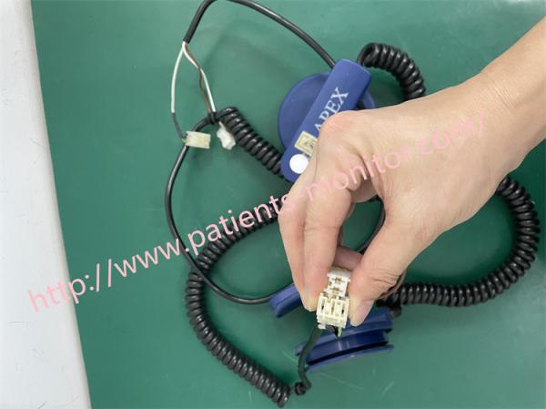 Metrax Primedic M240 DM1 Défibrillateur Paddle électrode fil de plaque