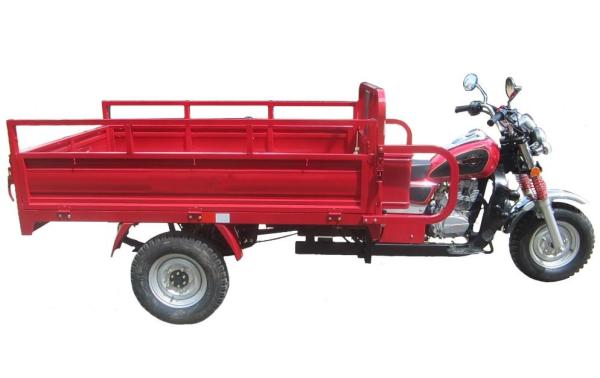 Electric Cargo Tricycle 200cc Single Cylinder Engine 80km/h Max Speed