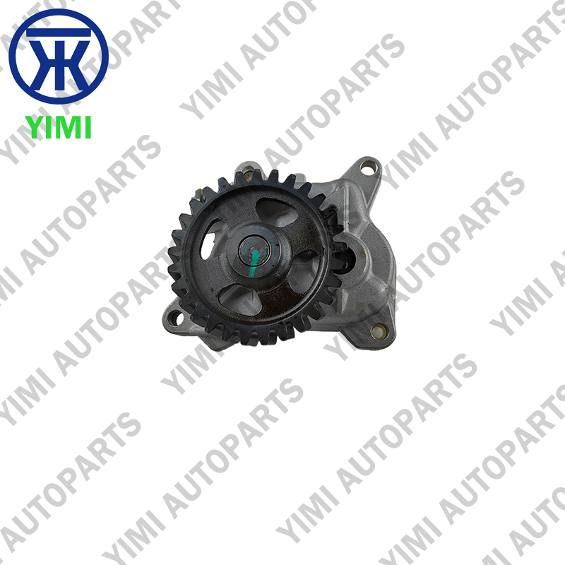 Gear-driven Oil Pump Assembly with Integrated Pressure Relief Valve for Isuzu 4HK1 4HF1 Engine - OE Quality Auto Spare Parts