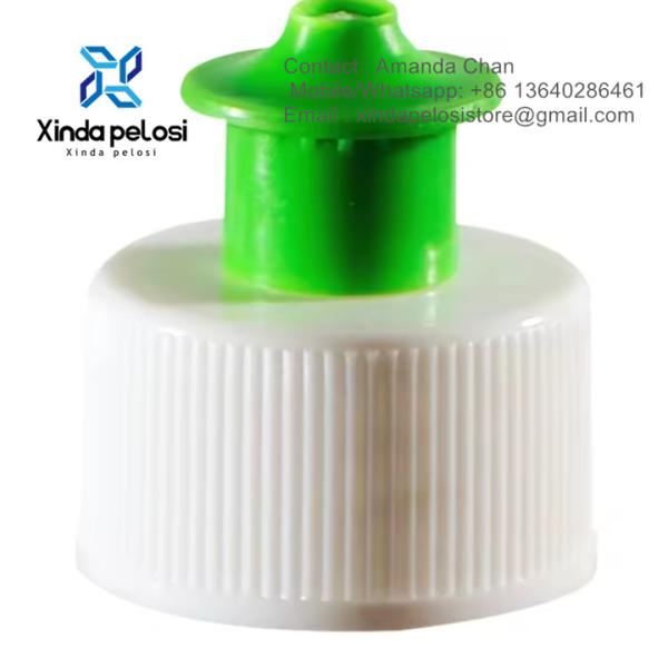 Detergente de alta qualidade Push-Pull Cap PP Cap parafuso com forro para venda