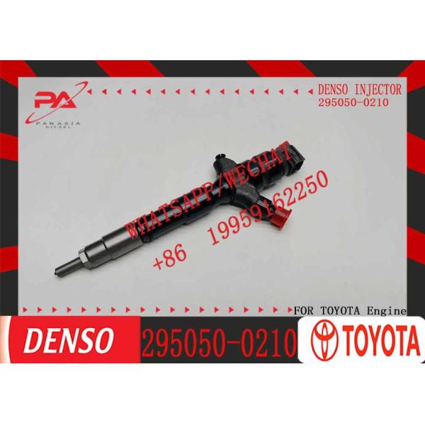 Горячая продажа Инжектор двигателя 2950500210 295050 0210 Инжектор топлива для железнодорожных перевозок 23670-09340 295050-0210 для Toyota Hiace 3.0 d