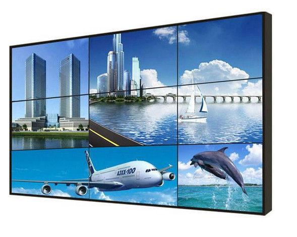 Super Narrow Bezel LCD Video Wall LG Panel With 500 Nits High Brightness
