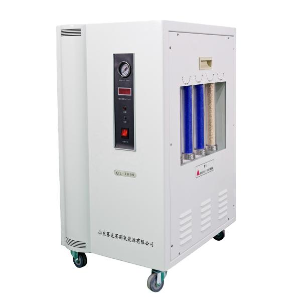 50kg SPM/PEM Ultra-purity High Pressure H2 Hydrogen Generator 3000ml/min Production Rate