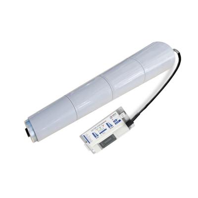 Φ 50 PVC de manga cônica motorizada de transporte de rolamento, motor de tambor de transporte curvo 24V 40W