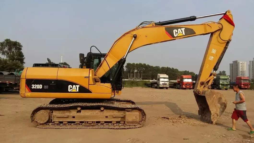 Used Japan 20t 320d Excavator, 320d 320c 320b Excavator for Sale.