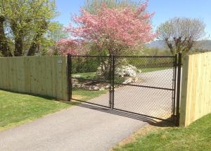 Galvanized Chain Link Fence Gate 5 Types Custom Sizes
