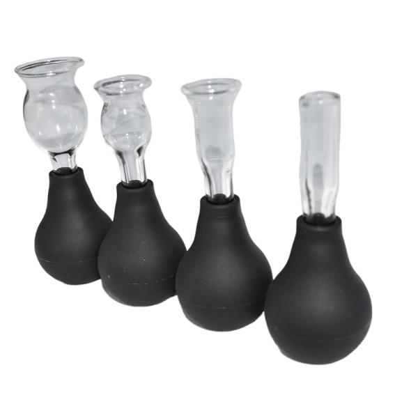 Massage Tools Silicone Glass Suction Cupping Set for Face Guasha Wrinkle Removal Skin Care Spa Beauty Salon Therapy Cups