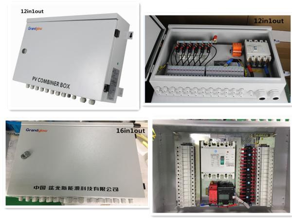 12 Stings in 1 out Solar PV Array DC Combiner Box For Solar Power System