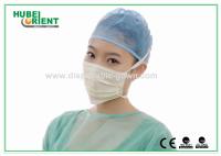 Masque chirurgical jetable avec attache pour l'hôpital approuvé CE MDR/ISO13485